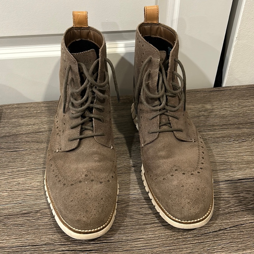 Cole Haan Zero Grand Water Resistant Lace Up Boots